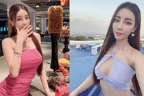 Hot girl mê mốt xuyên thấu, xẻ ngực sâu khoe dáng bỏng mắt
