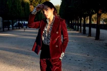 Kỳ Duyên xuất hiện sang chảnh tại Tuần lễ thời trang Paris