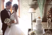 Ảnh cưới lãng mạn của Trúc Diễm và chú rể Việt kiều