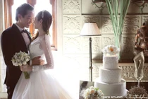 Ảnh cưới lãng mạn của Trúc Diễm và chú rể Việt kiều