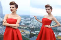 Xuân Lan quyền lực trong trang phục Đỗ Mạnh Cường