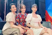 Lynk Lee nữ tính xinh đẹp khi đọ sắc Khánh Thi, MC Phí Linh