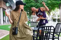 Hồ Ngọc Hà mất điểm vì váy nhàu nát bên Kim Lý và Lisa