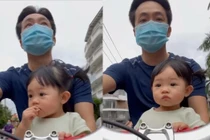 Cho con gái ra đường không đeo khẩu trang, Cường Đô la nói gì?
