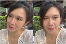 Vợ Lý Hải lộ làn da sần sùi, lão hóa khi livestream