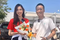 Hoa hậu Thùy Tiên phản hồi tin sắp cưới Quang Linh