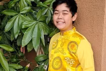 Hình ảnh hiếm hoi của con trai Thu Phương - Dũng Taylor