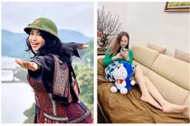 Thanh Lam xinh đẹp với mũ cối, vợ Công Lý khoe chân dài 