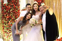 Dàn sao Việt tấp nập mừng đám cưới Thiên Bảo
