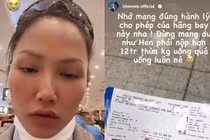 H’Hen Niê gặp sự cố tại sân bay, phải nộp phạt 12 triệu