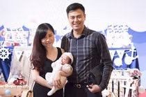 Lộ diện con trai đầu lòng của MC Tuấn Tú