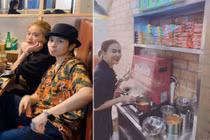 Loạt ảnh tình cảm như đang yêu của Hoàng Thùy Linh và Gil Lê