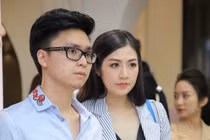 Tú Anh lần đầu xuất hiện bên chồng sắp cưới 