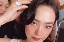 Minh Hằng "rụng gần hết tóc" dù được chồng cưng như trứng mỏng