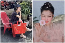 Á hậu Phương Nhi diện đồ bộ, đi dép tổ ong vẫn vạn người mê