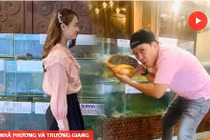 Trường Giang- Nhã Phương mặc đồ đôi "trốn" con đi hẹn hò ngày lễ