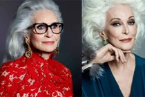 Ngắm người mẫu già trên 80 tuổi vẫn đẹp vạn người mê