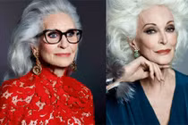 Ngắm người mẫu già trên 80 tuổi vẫn đẹp vạn người mê