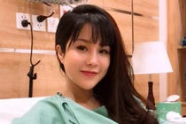 Diệp Lâm Anh là sản phụ đẹp nhất, lên bàn đẻ vẫn rạng ngời