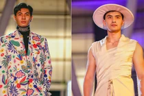 Thí sinh Mister Vietnam trình diễn tại Tuần lễ Thời trang Quốc tế ASEAN