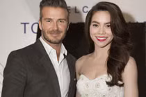 Hồ Ngọc Hà, Tóc Tiên sang London gặp David Beckham 
