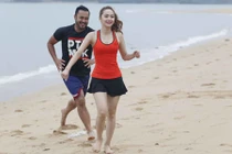 Minh Hằng nô đùa cùng “tình tin đồn” của Ngô Thanh Vân