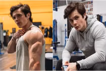 Chàng trai hít đất 2.020 lần/ ngày, khoe body 6 múi 