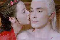 Địch Lệ Nhiệt Ba được khen khi đóng cảnh nóng với Cao Vỹ Quang