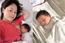 Lan Phương lần đầu khoe ảnh con gái mới chào đời