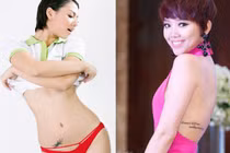 Những hình xăm ở nơi "hiểm chết người" của sao Việt