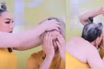 Nữ đại gia U70 quấy rối tình dục nam diễn viên trên sóng livestream