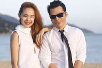 Trần Bảo Sơn và Minh Hằng thân mật trong bộ ảnh mới