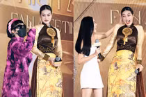 Trang Hý, Ba Lùi gây náo loạn buổi họp fan Hoa hậu Thiên Ân