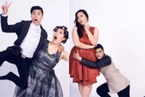 Lâm Vinh Hải được người tình ngàn cân bế bổng