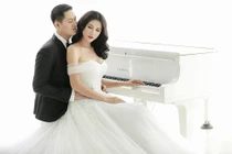 Trang Trần tung ảnh cưới tuyệt đẹp cùng ông xã Việt kiều