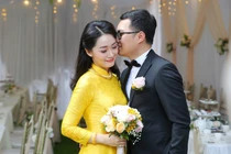 BTV Thu Hà diện áo dài đẹp dịu dàng trong lễ vu quy 