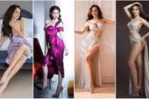 Mai Phương Thúy cố “khép” vẫn quá gợi cảm bên dàn mỹ nhân