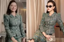 Phương Oanh lộ hậu trường mũm mĩm khác xa ảnh tự đăng