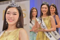 Ngắm Hoa hậu Thế giới Nhật Bản bị chê kém sắc, thân hình lép kẹp