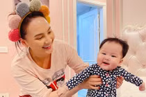 Bảo Thanh khoe ảnh nhí nhảnh bên con gái yêu