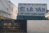 Vì sao Công ty Mỹ phẩm Lê Vân bị phạt 180 triệu?