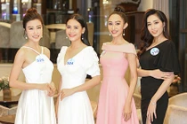 Thí sinh Miss World Việt Nam hội tụ khoe nhan sắc rạng rỡ