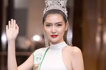 Ngọc Duyên lên chiến lược huấn luyện Hoàng Thu Thảo thi sắc đẹp