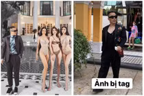 Ngọc Trinh như "yêu quái" vì trình kéo, bóp "giả trân" của Khắc Tiệp