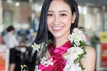 Trượt top 8 Miss Earth, Hà Thu vẫn khiến nhiều cô gái phát nể