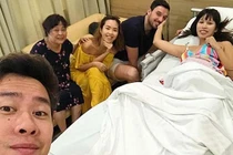 Hà Anh sinh con gái đầu lòng nặng 4,4kg