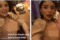 Hết hồn với vòng một "khủng" không tả nổi của Hoa hậu Kỳ Duyên