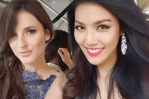 Lan Khuê nổi bật ở tiệc chào mừng Miss World 2015