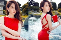 Ngọc Trinh đẹp hút mắt với eo thon con kiến