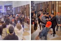 Fan xin bắt tay nhưng bị bảo vệ ngăn, Trấn Thành ứng xử sao?